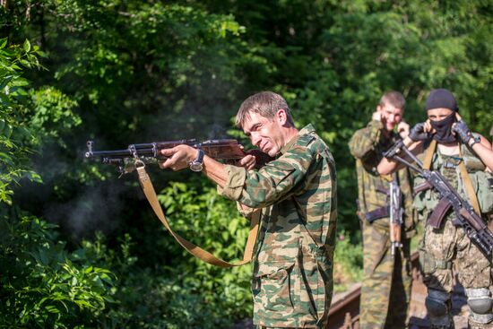 Situation in Semyonovka, Donetsk Region