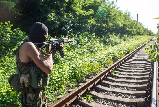 Situation in Semyonovka, Donetsk Region