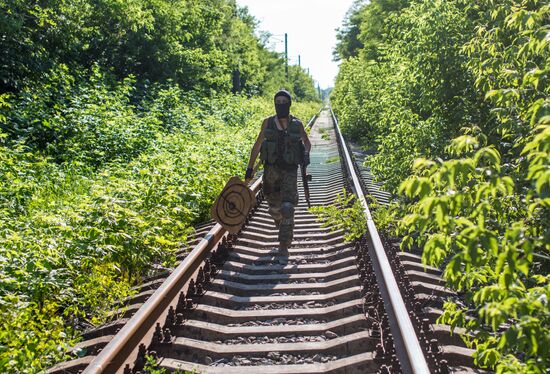 Situation in Semyonovka, Donetsk Region