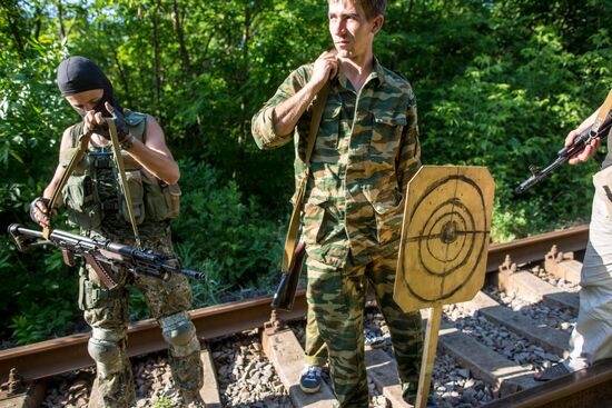 Situation in Semyonovka, Donetsk Region