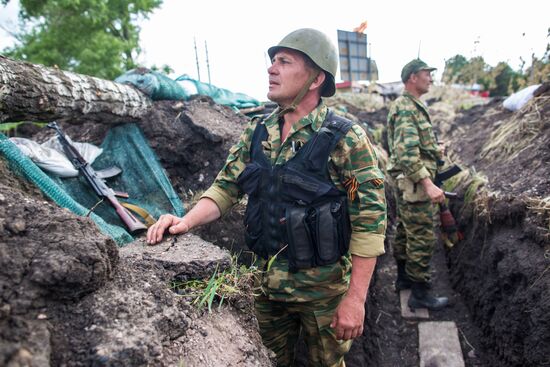 Situation in Semyonovka, Donetsk Region