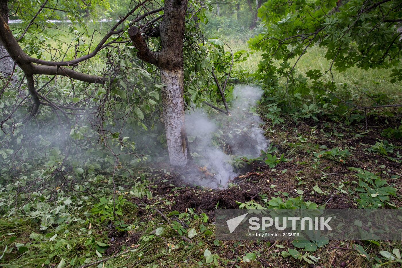 Situation in Semyonovka, Donetsk Region