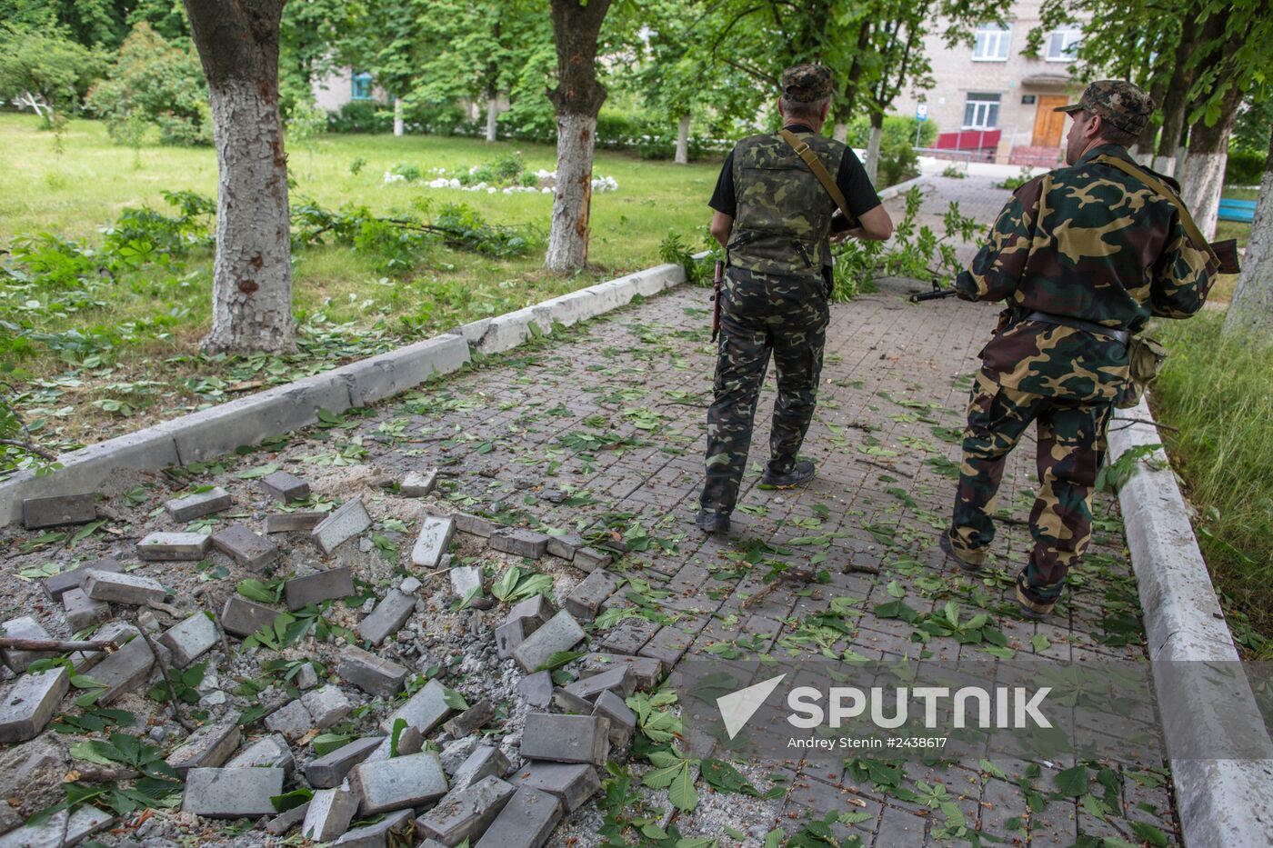 Situation in Semyonovka, Donetsk Region