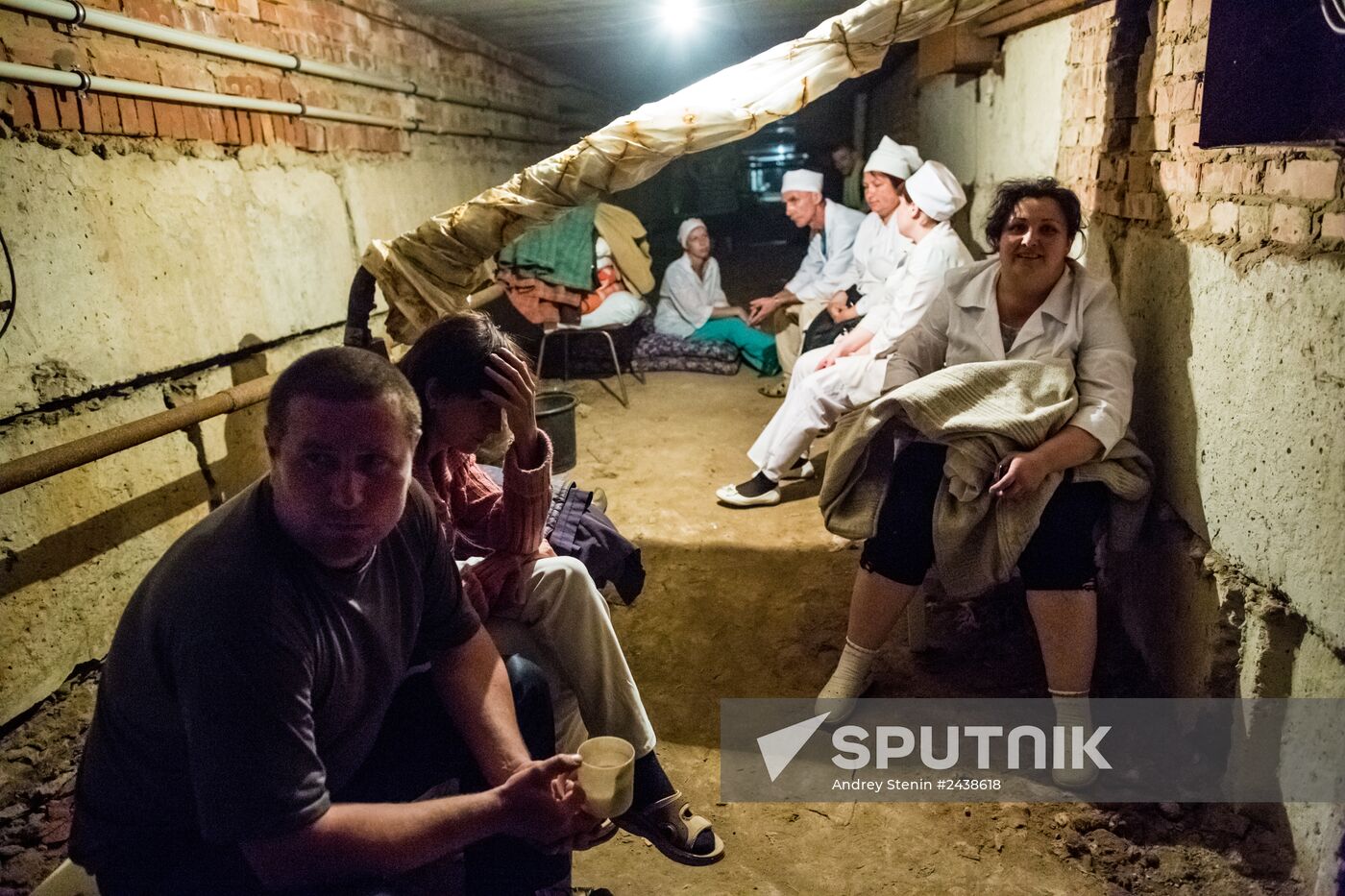 Situation in Semyonovka, Donetsk Region