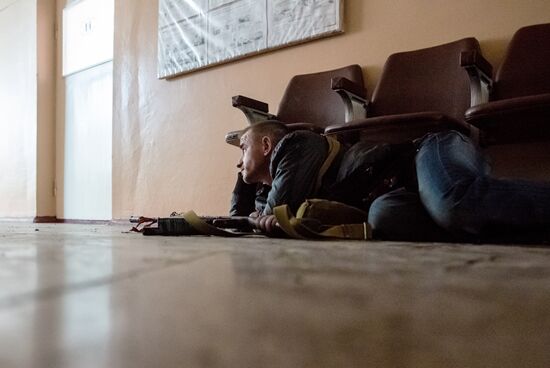 Situation in Semyonovka, Donetsk Region