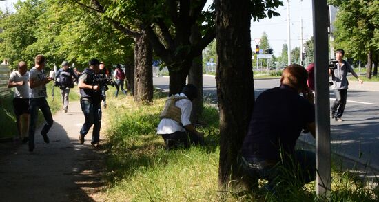 Resistance forces of the Donetsk People's Republic establish control over Donetsk International Airport