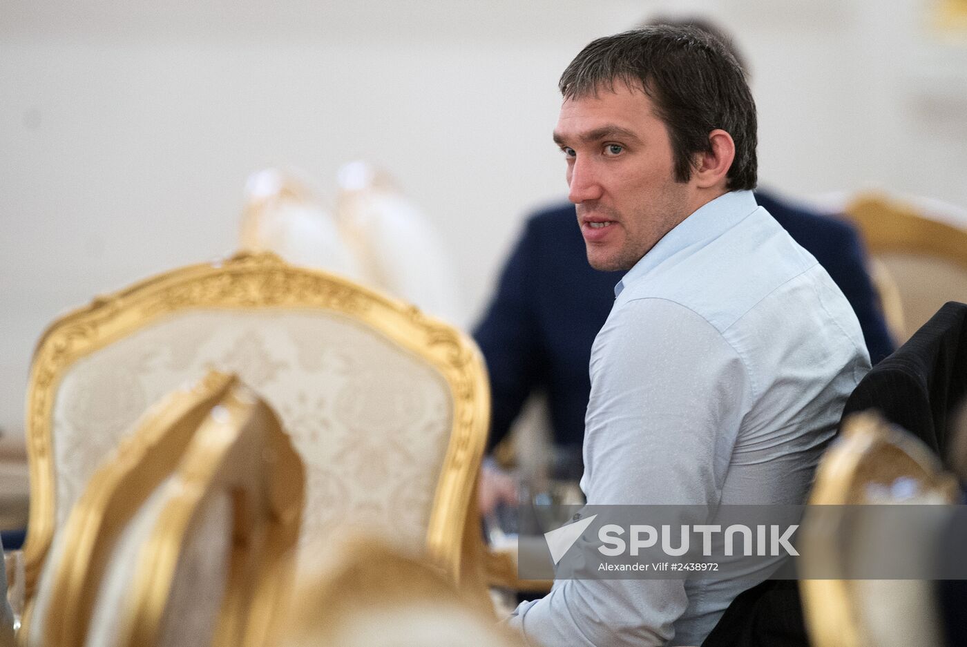 Kremlin award ceremony on Russian ice hockey team's win