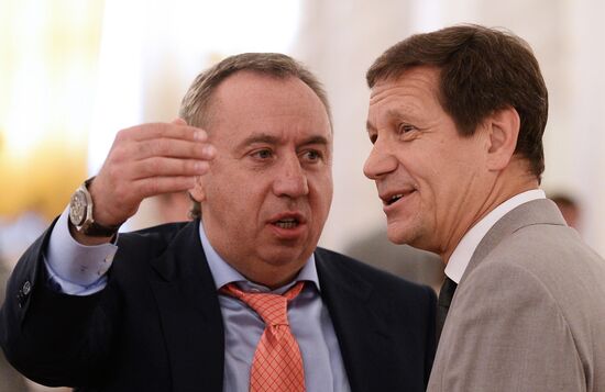 Award ceremony for Russian hockey team in Kremlin