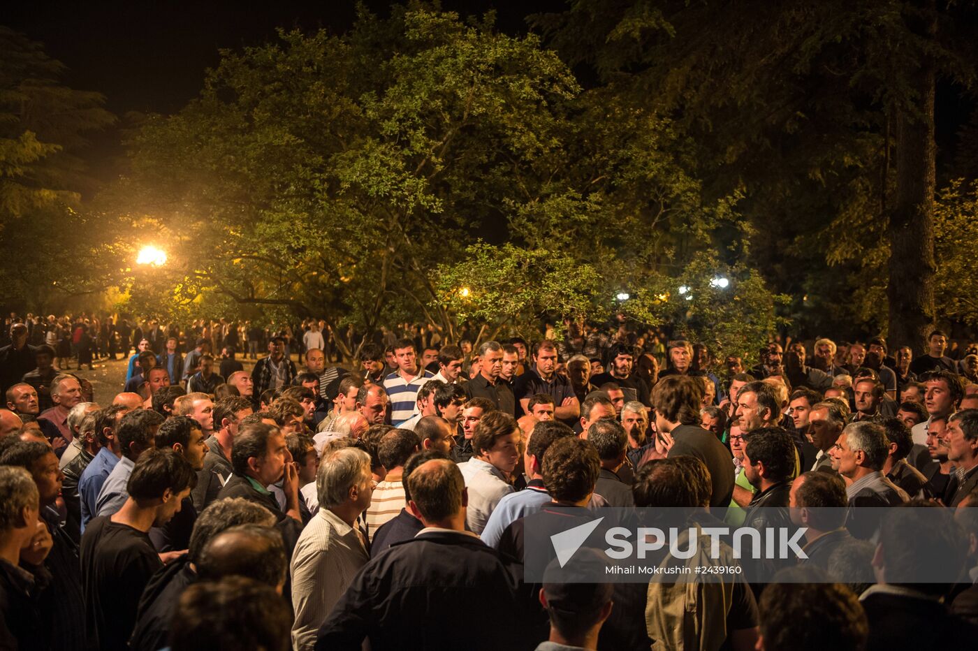 Opposition storms presidential office in Abkhazia