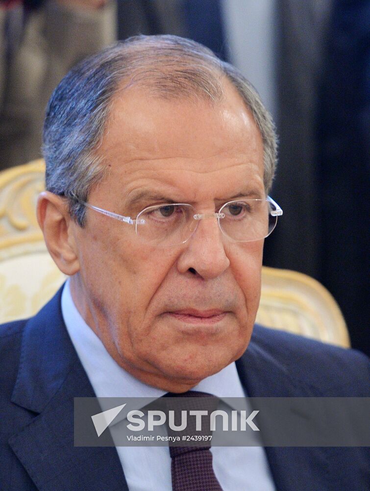 Sergey Lavrov meets with Foreign Minister of Argentina Héctor Timerman