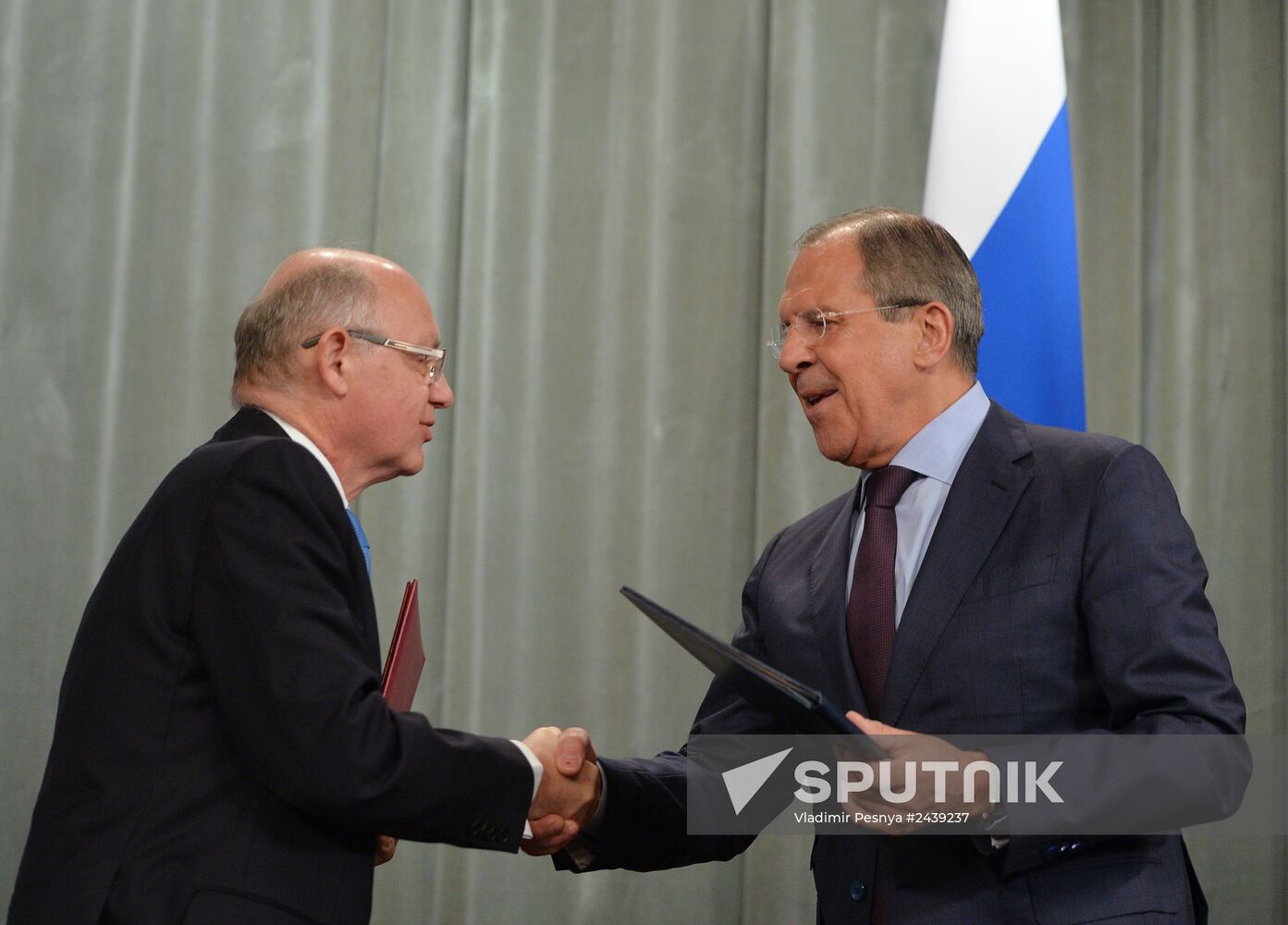 Sergey Lavrov meets with Foreign Minister of Argentina Héctor Timerman