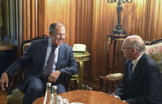 Sergey Lavrov meets with Foreign Minister of Argentina Héctor Timerman
