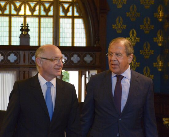 Sergey Lavrov meets with Foreign Minister of Argentina Hector Timerman
