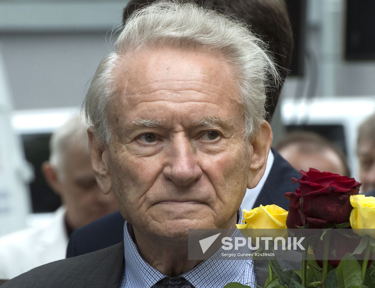 Vladimir Putin at unveiling of statue of Sergei Mikhalkov in central Moscow