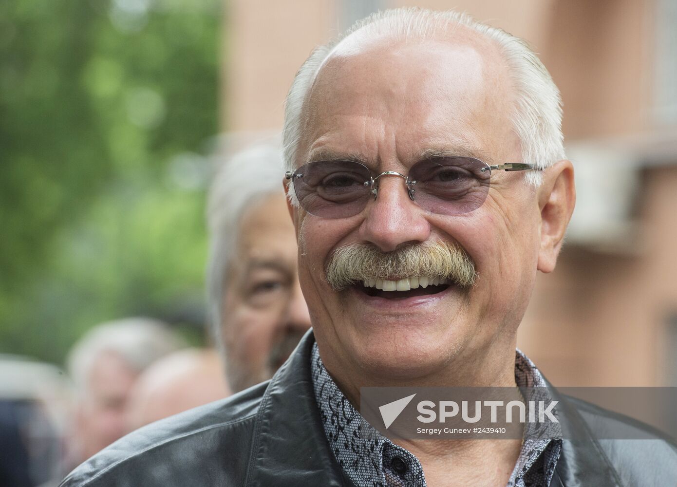 Vladimir Putin at unveiling of statue of Sergei Mikhalkov in central Moscow