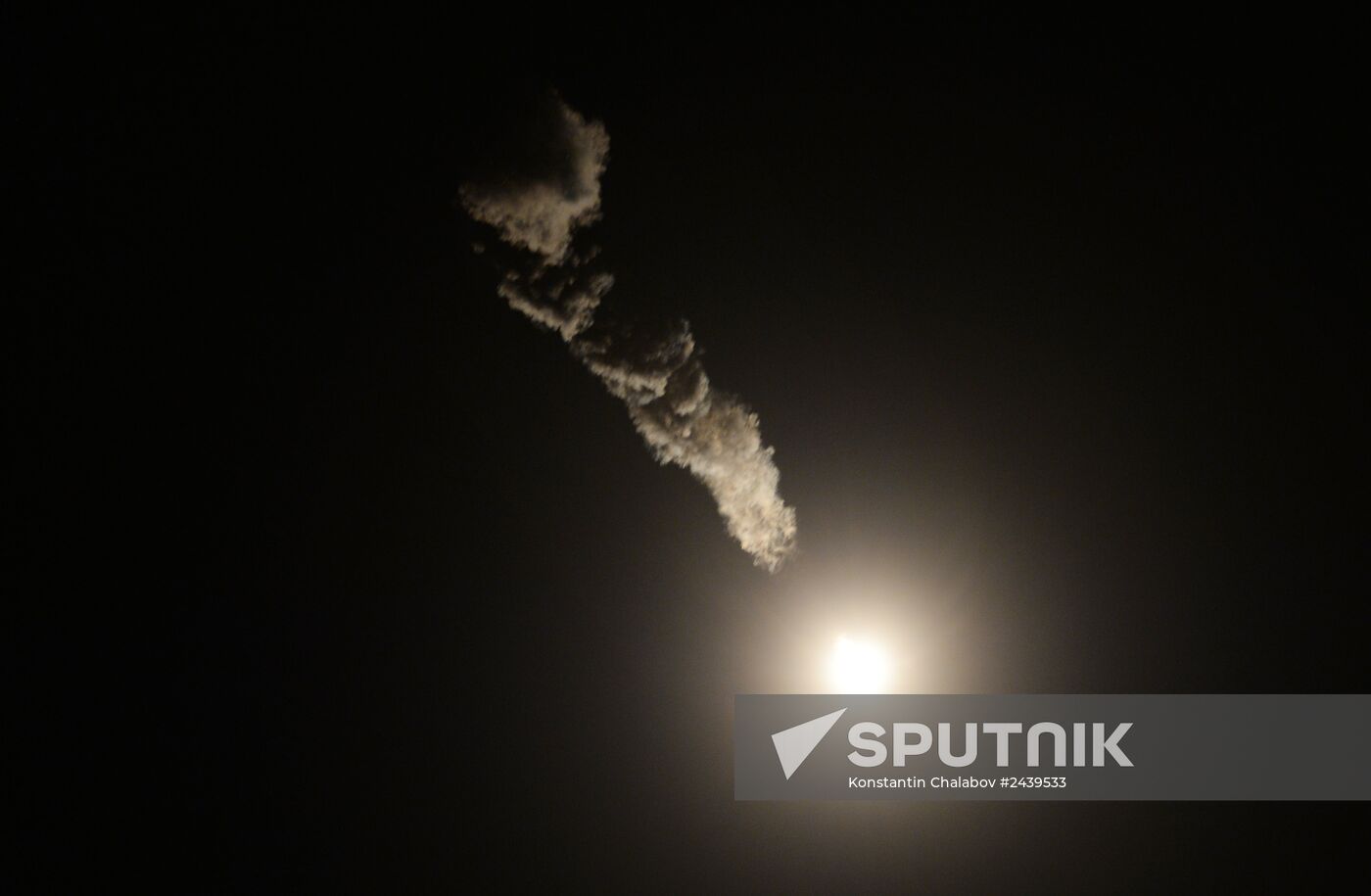 Soyuz-TMA-13M manned spacecraft lifts off from Baikonur Space Center