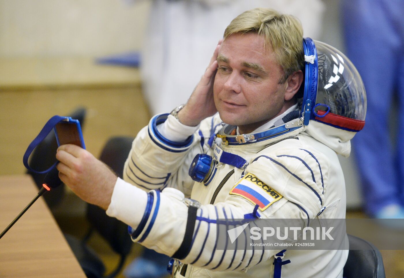 Soyuz-TMA-13M manned spacecraft lifts off from Baikonur Space Center