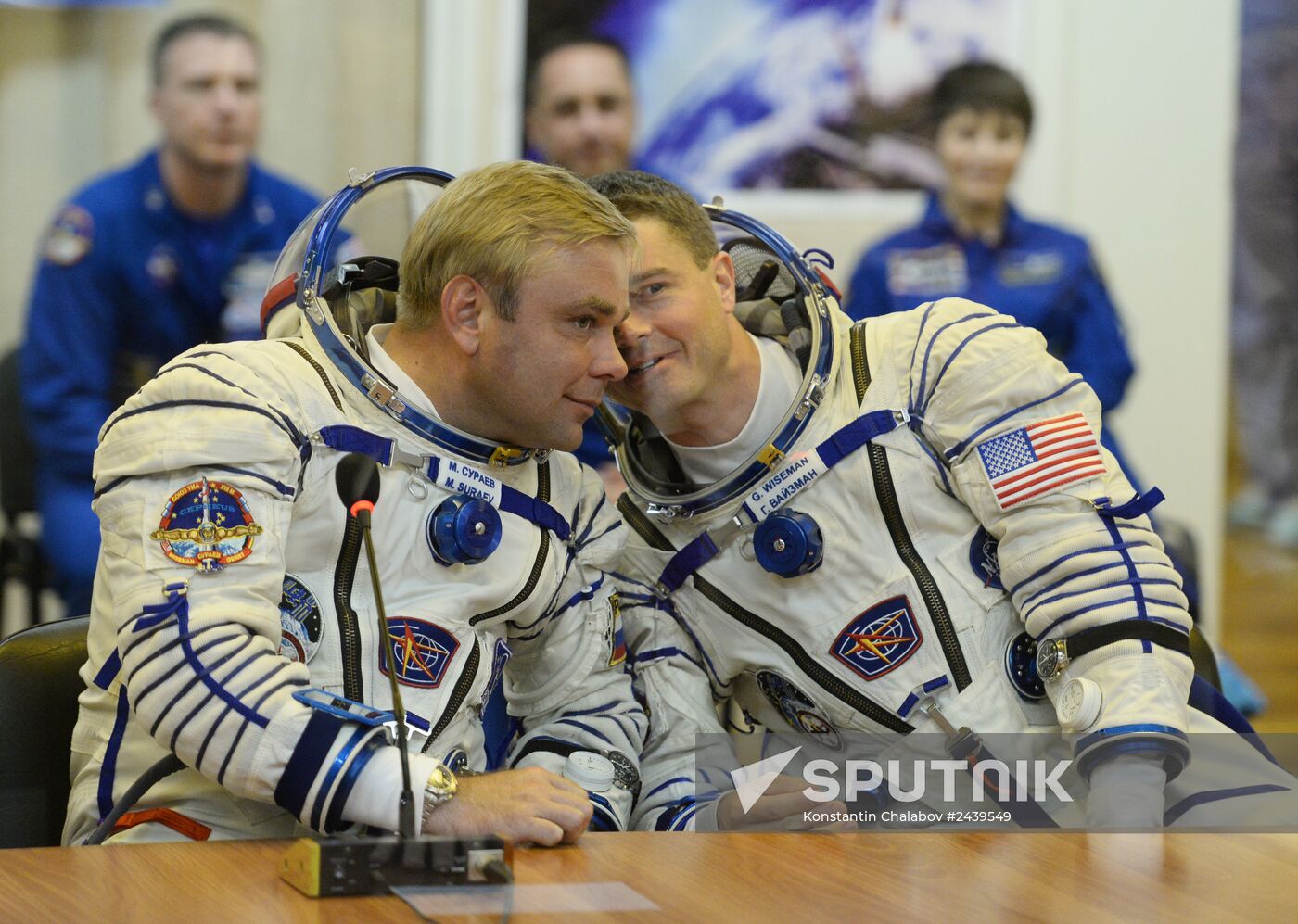 Soyuz-TMA-13M manned spacecraft lifts off from Baikonur Space Center