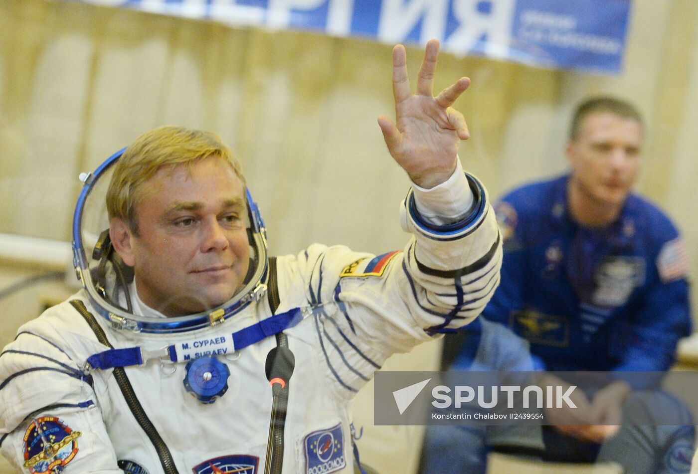 Soyuz-TMA-13M manned spacecraft lifts off from Baikonur Space Center