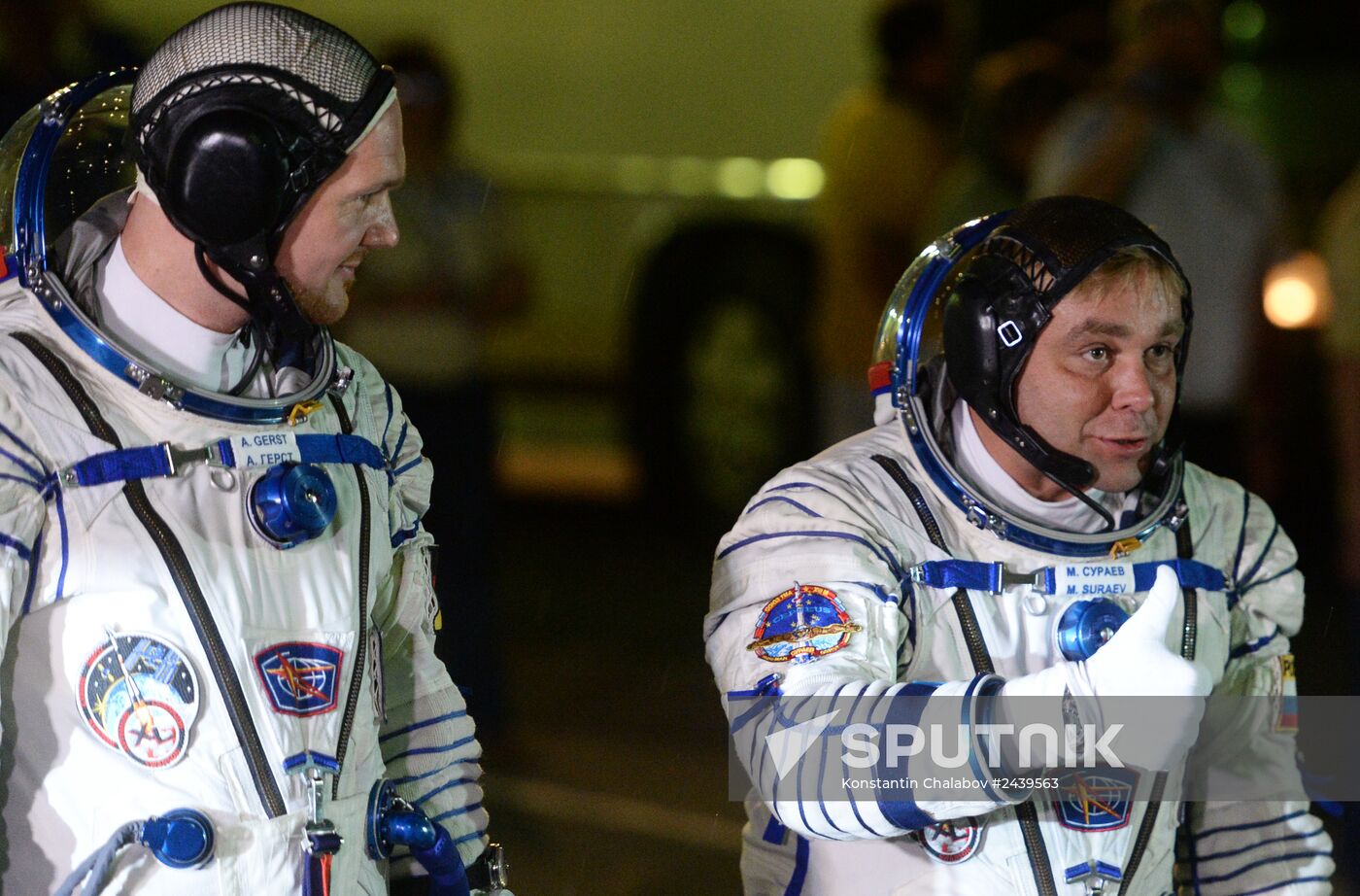 Soyuz-TMA-13M manned spacecraft lifts off from Baikonur Space Center