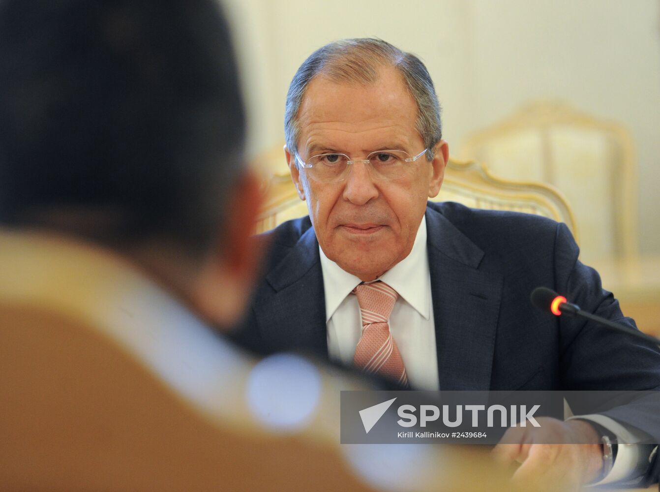 Sergei Lavrov meets with Elías José Jaua Milano