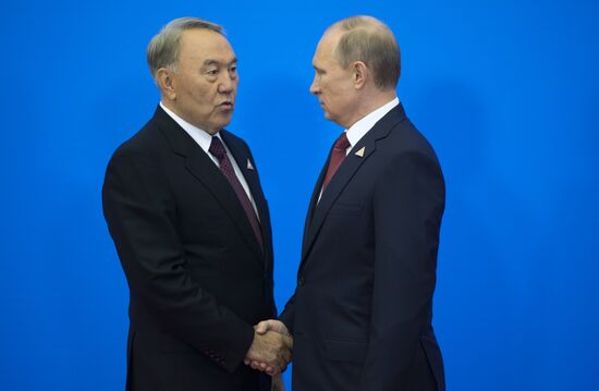 Putin visits Kazakhstan for Supreme Eurasian Economic Council meeting