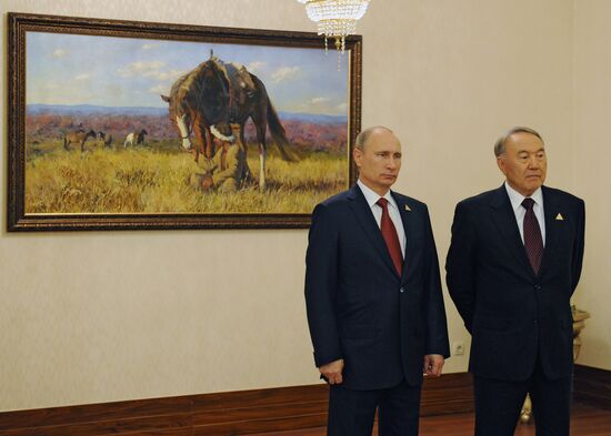 Putin visits Kazakhstan for Supreme Eurasian Economic Council meeting