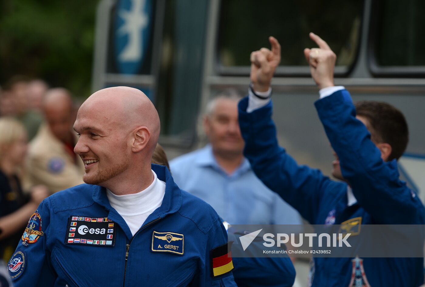 Soyuz-TMA-13M manned spacecraft lifts off from Baikonur Space Center