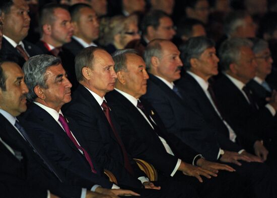 Putin visits Astana for Supreme Eurasian Economic Council meeting