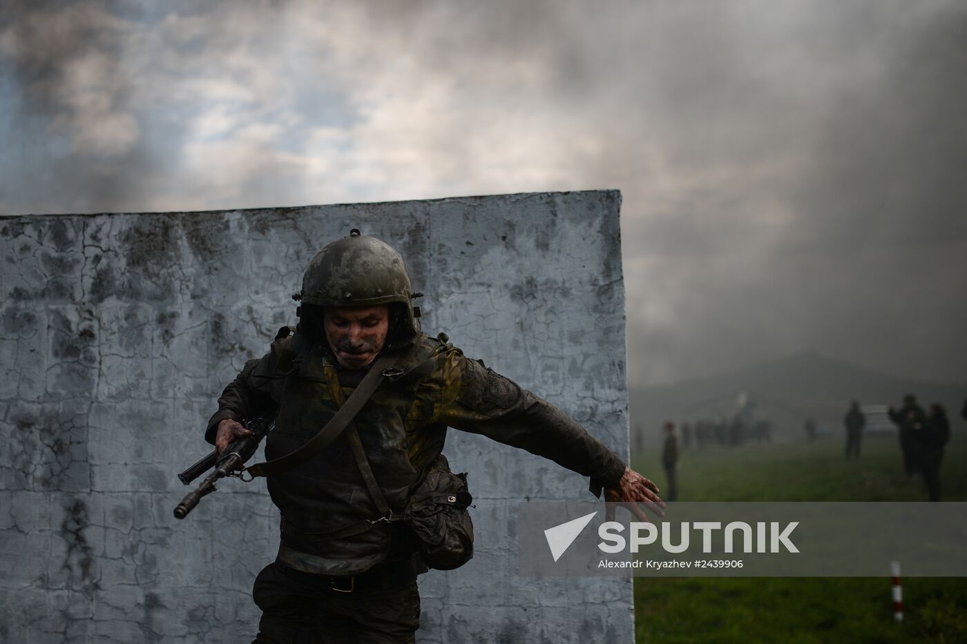 Qualification trials for right to wear maroon beret