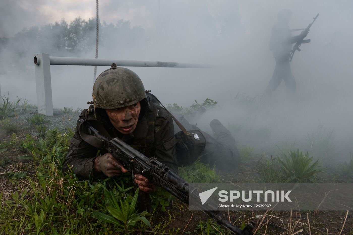 Qualification trials for right to wear maroon beret