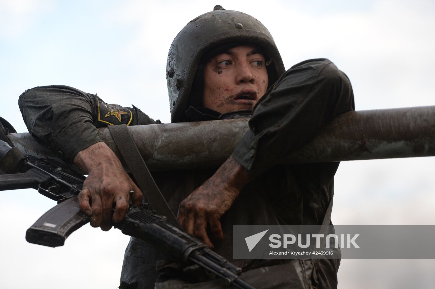 Qualification trials for right to wear maroon beret