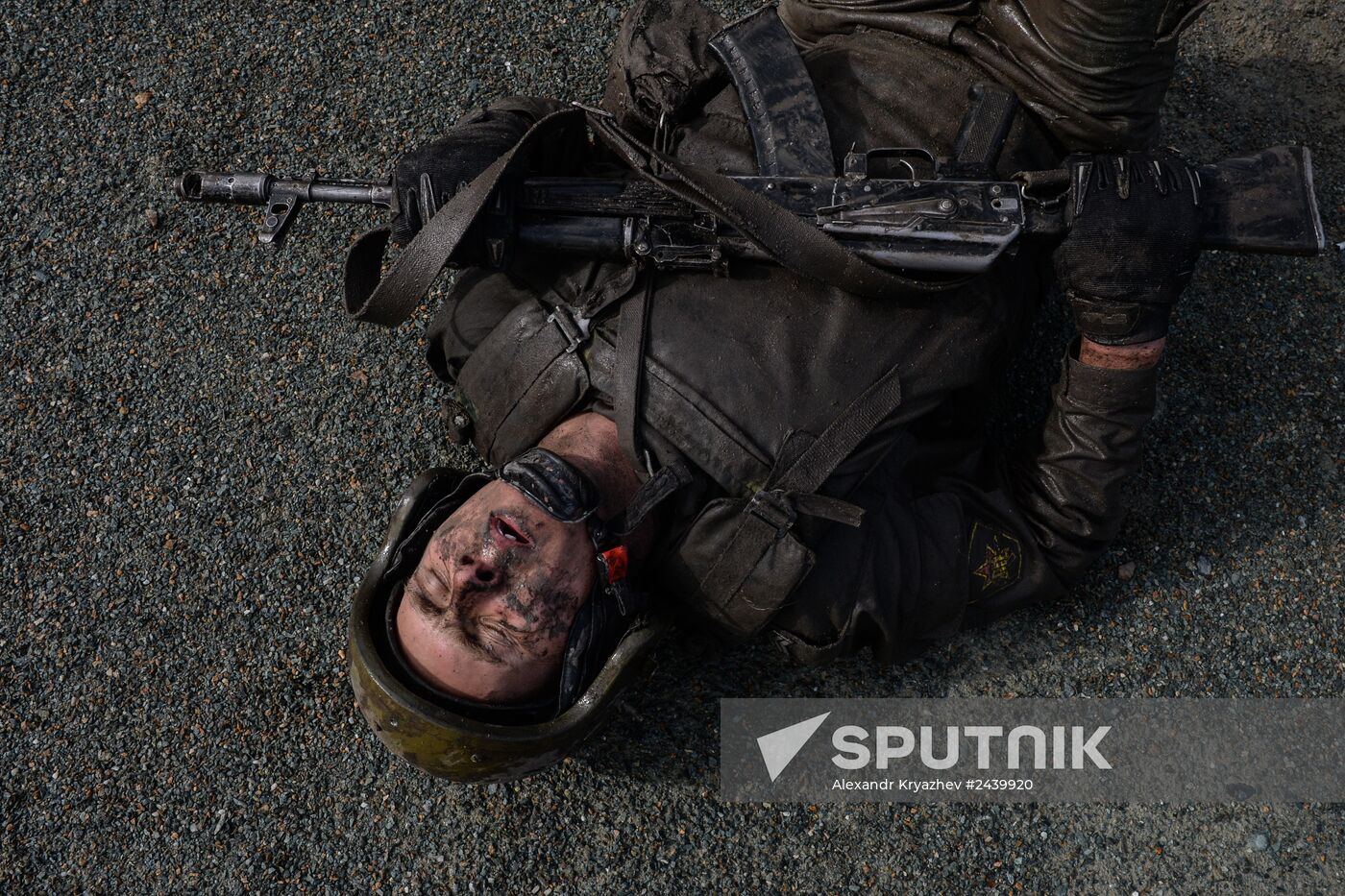 Qualification trials for right to wear maroon beret