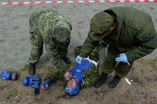 Qualification trials for right to wear maroon beret