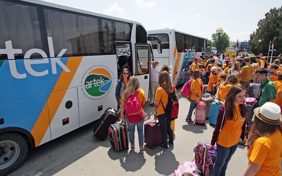 First summer shift starts in Artek camp