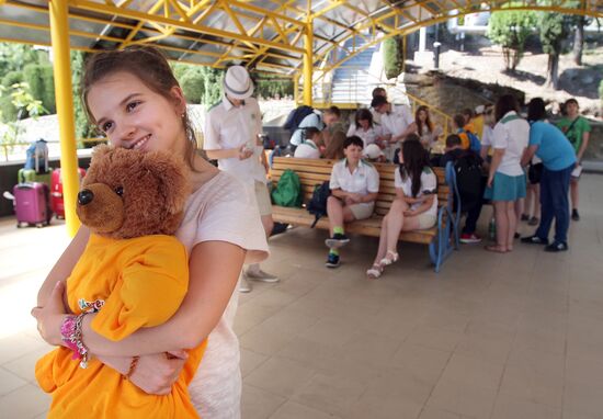 First summer shift starts in Artek camp