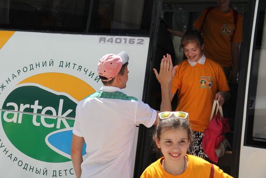 First summer shift starts in Artek camp