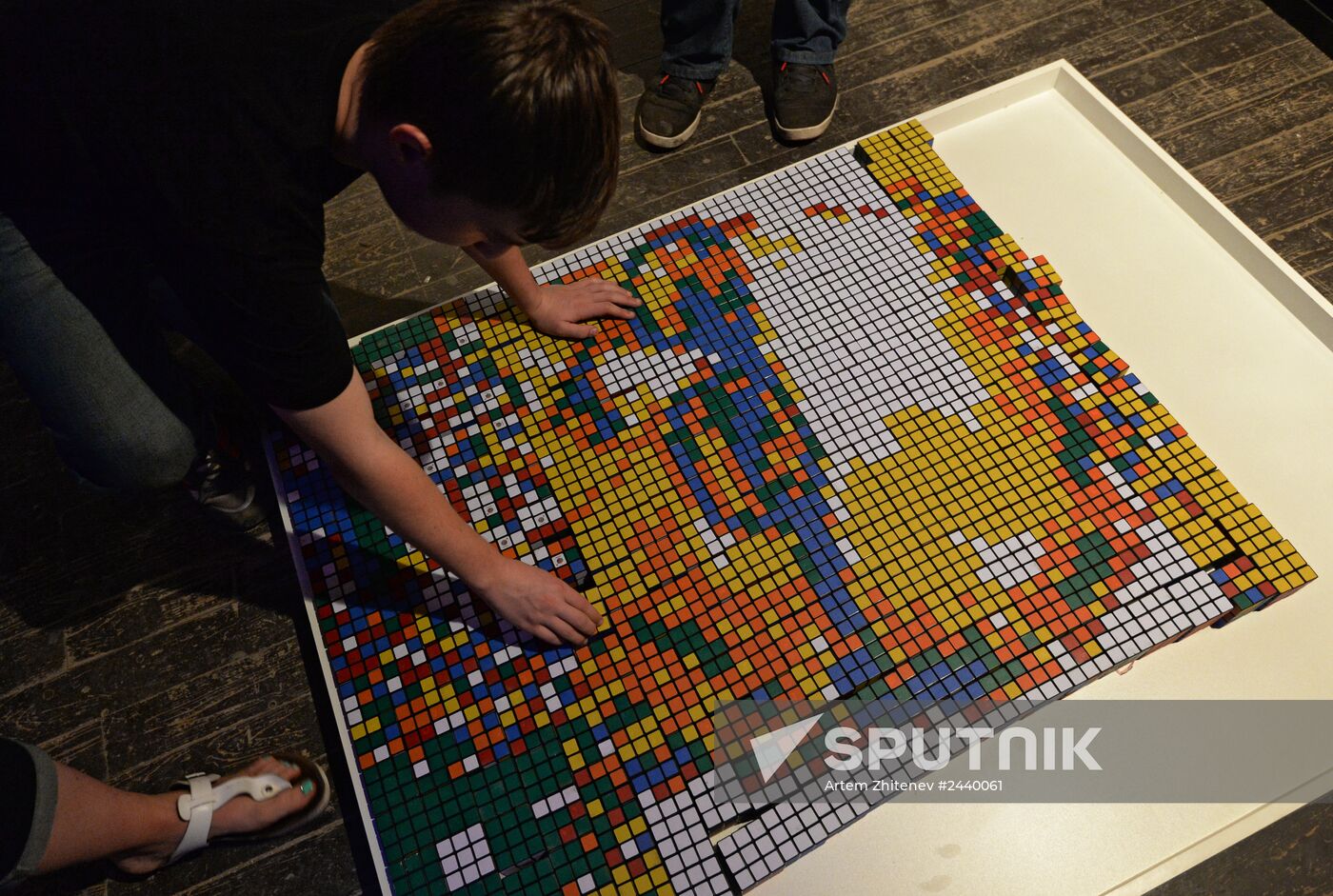 Opening of exhibition "CubeART"