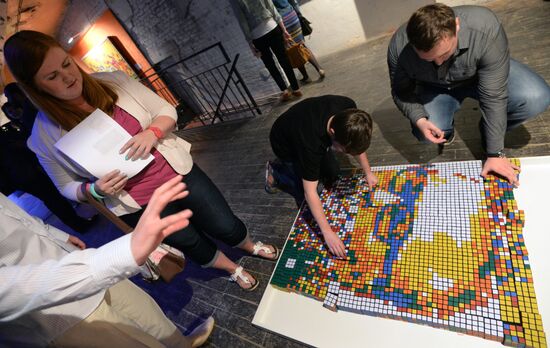 Opening of CubeART exhibition