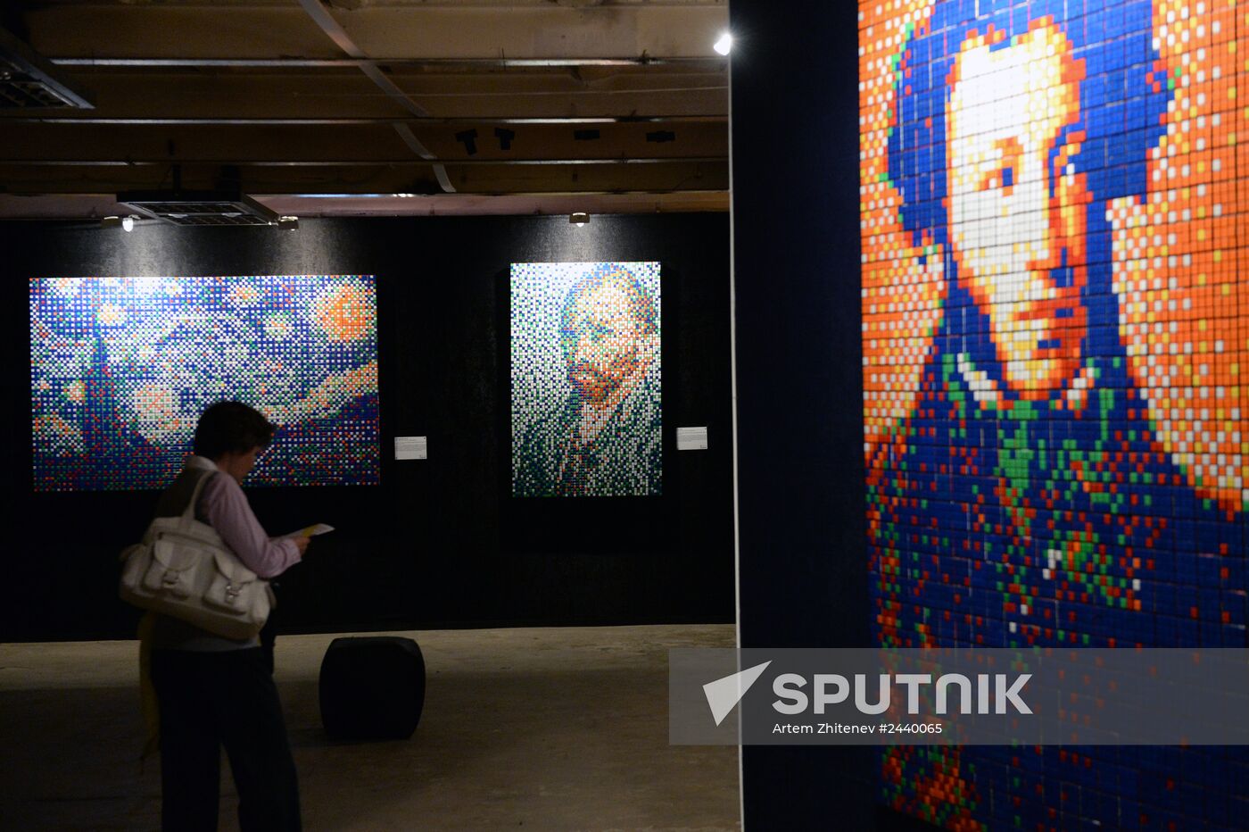 Opening of exhibition "CubeART"