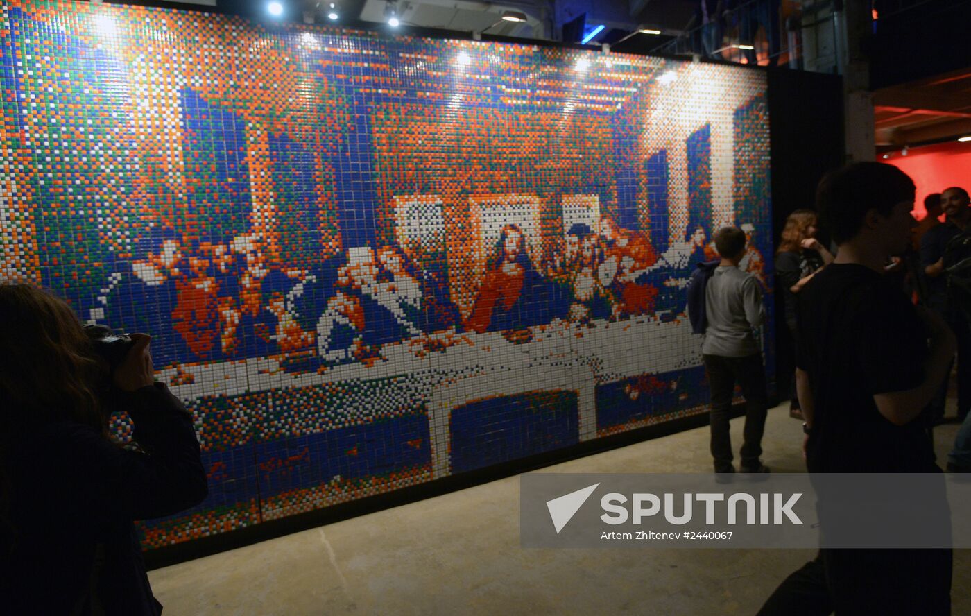 Opening of exhibition "CubeART"
