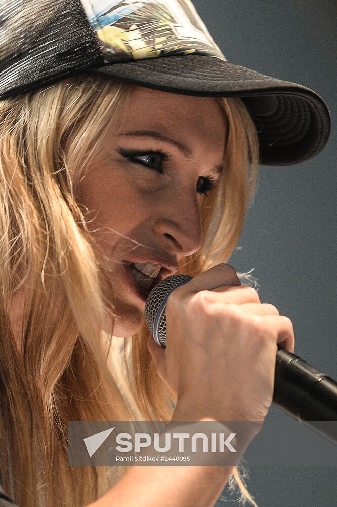 Guano Apes give a concert in Moscow