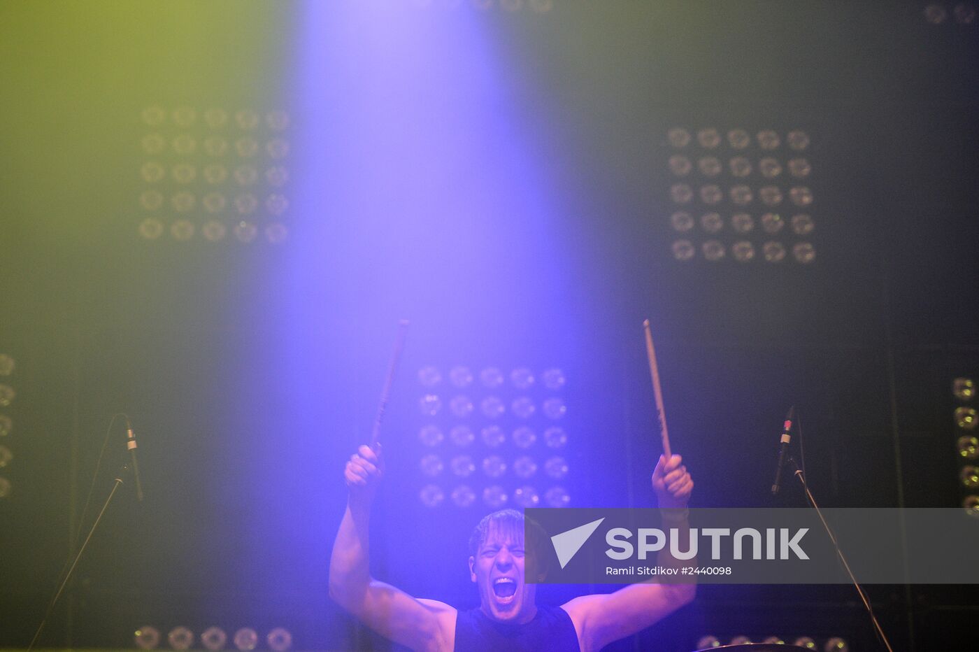 Guano Apes give a concert in Moscow