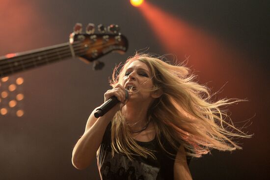 Guano Apes give a concert in Moscow