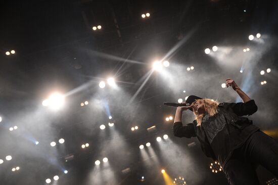 Guano Apes give a concert in Moscow