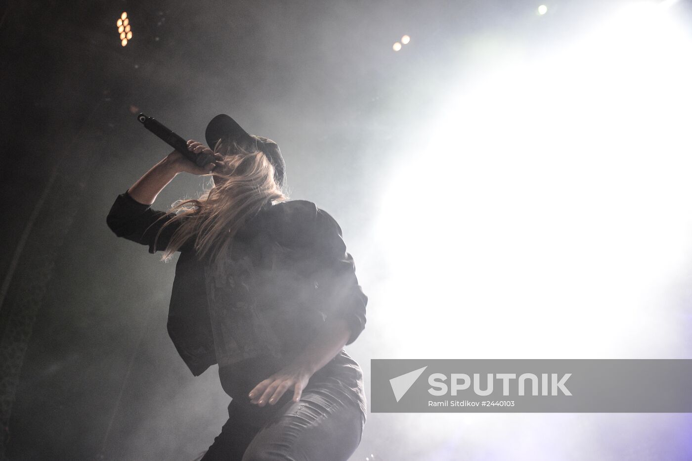 Guano Apes give a concert in Moscow