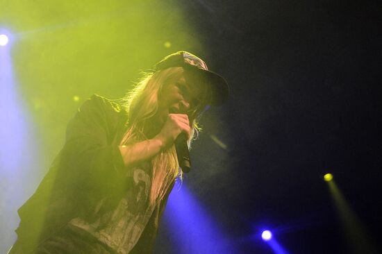 Guano Apes give a concert in Moscow