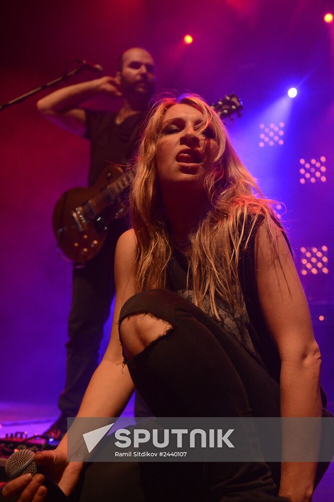Guano Apes give a concert in Moscow