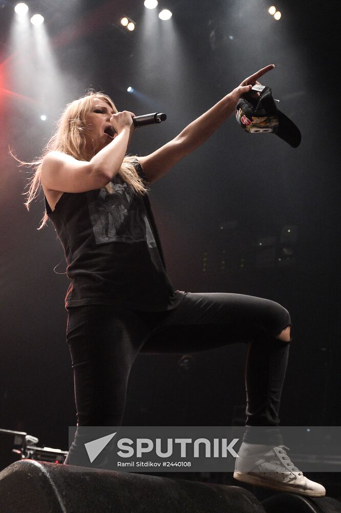 Guano Apes give a concert in Moscow