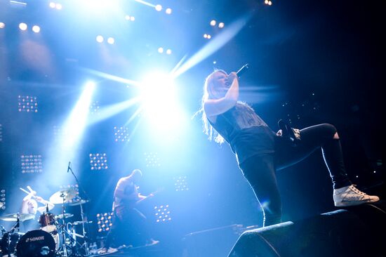 Guano Apes give a concert in Moscow